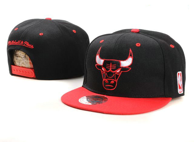 NBA Chicago Bulls M&N Snapback Hat NU05